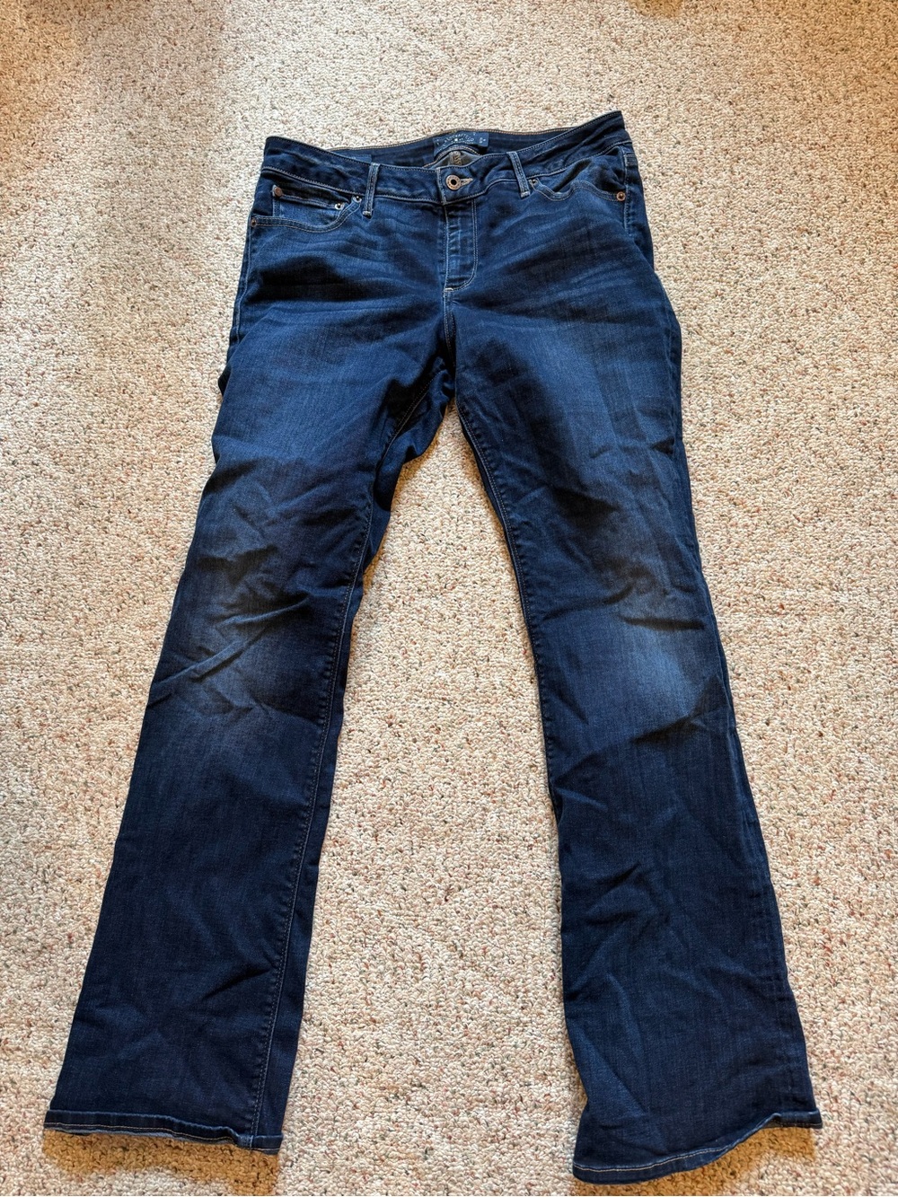 Women’s Lucky Brand Dark Blue Jeans - Classic Bootcut Fit size 12